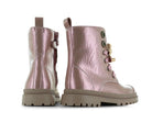 Shoesme Veterboot - Shoesme Kinderschoenen - Roze | NT26W007-F