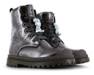 Shoesme Veterboot - Shoesme Kinderschoenen - Zilver | NT26W007-A