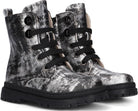Shoesme Veterboot - Shoesme Kinderschoenen - Zwart | NT25W008