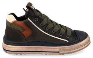 Stones & Bones Sneaker - Stones & Bones Kinderschoenen - Groen | Lynco 5501