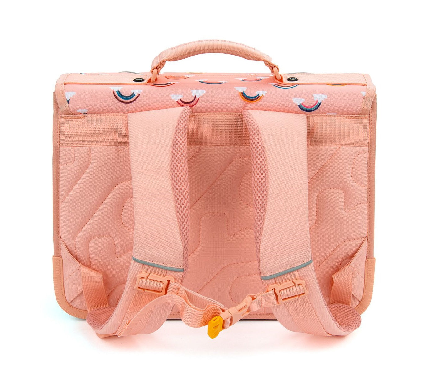 Stones & Bones Boekentas - Stones & Bones Accessoires - Roze | Lilly Rainbows Blossom