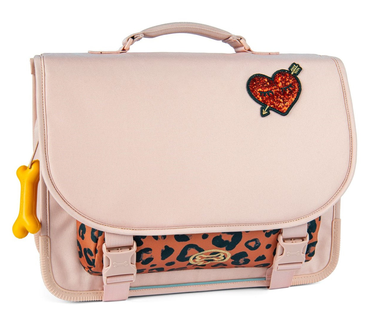 Stones & Bones Boekentas - Stones & Bones Accessoires - Roze | Wild Heart Old Roze