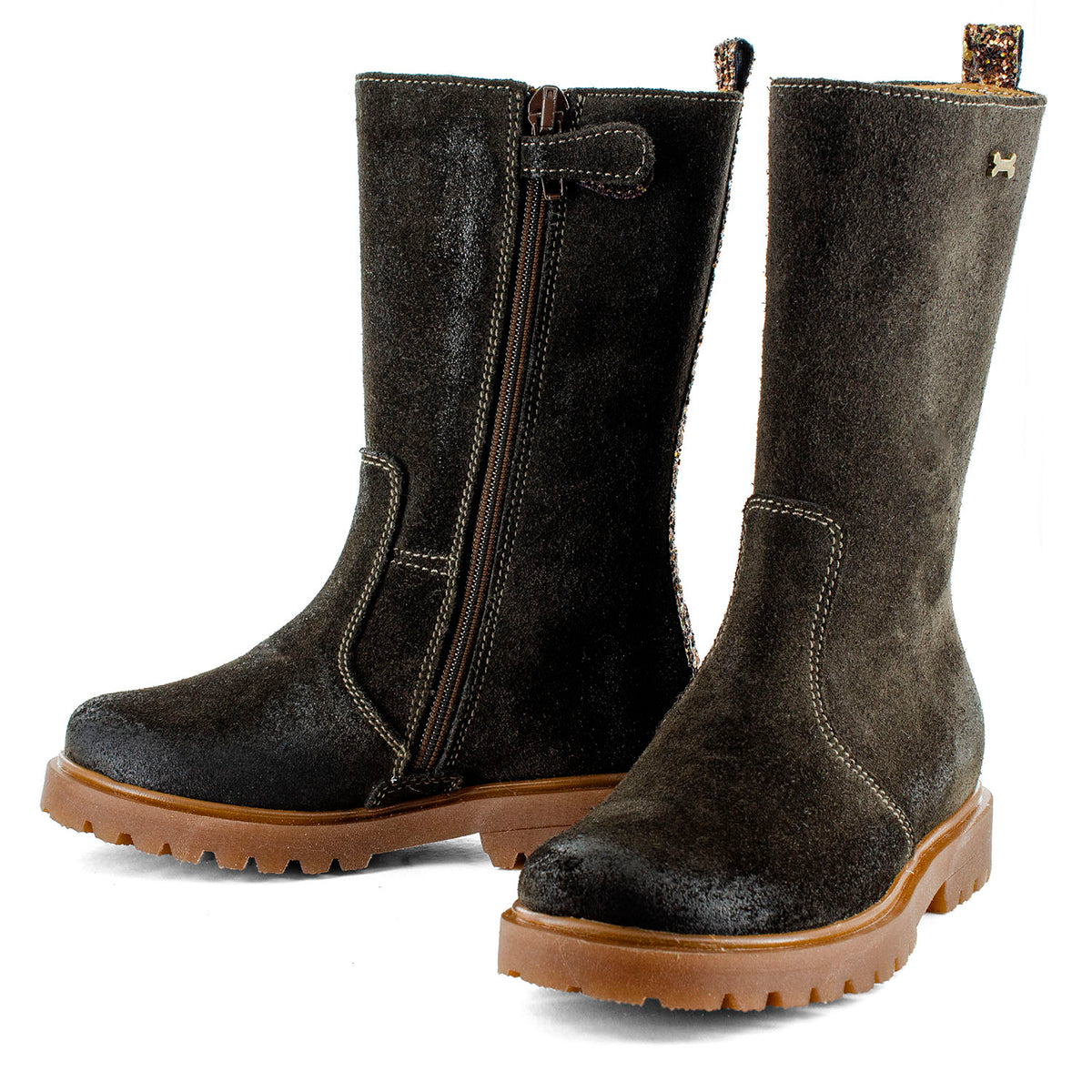 Stones & Bones Laars - Stones & Bones Kinderschoenen - Bruin | Bater 5513