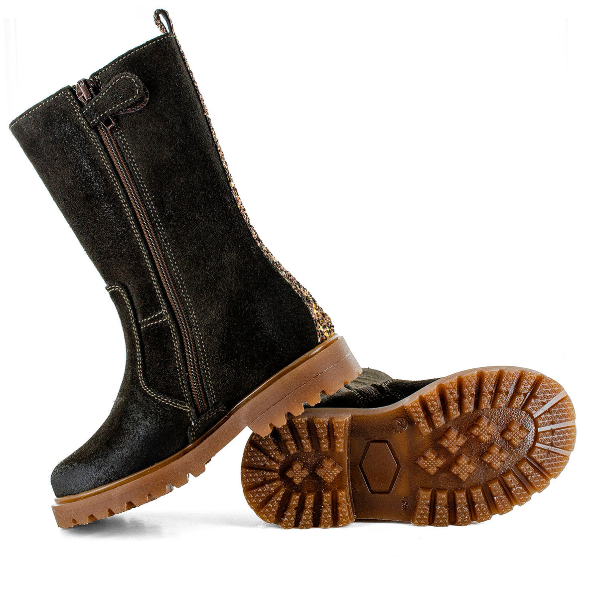 Stones & Bones Laars - Stones & Bones Kinderschoenen - Bruin | Bater 5513