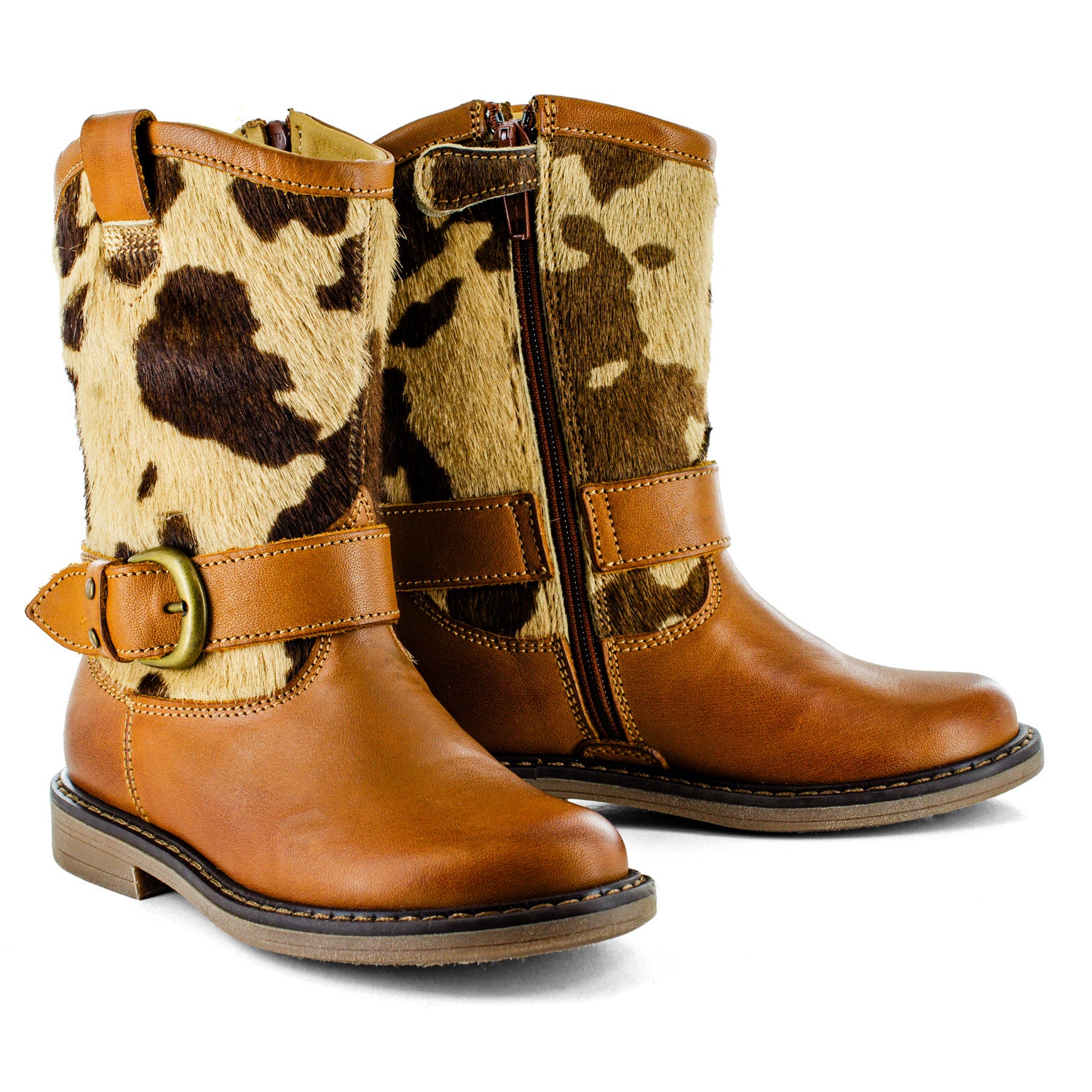 Stones & Bones Laars - Stones & Bones Kinderschoenen - Koe | Fader Calf Pony Cuio 5395
