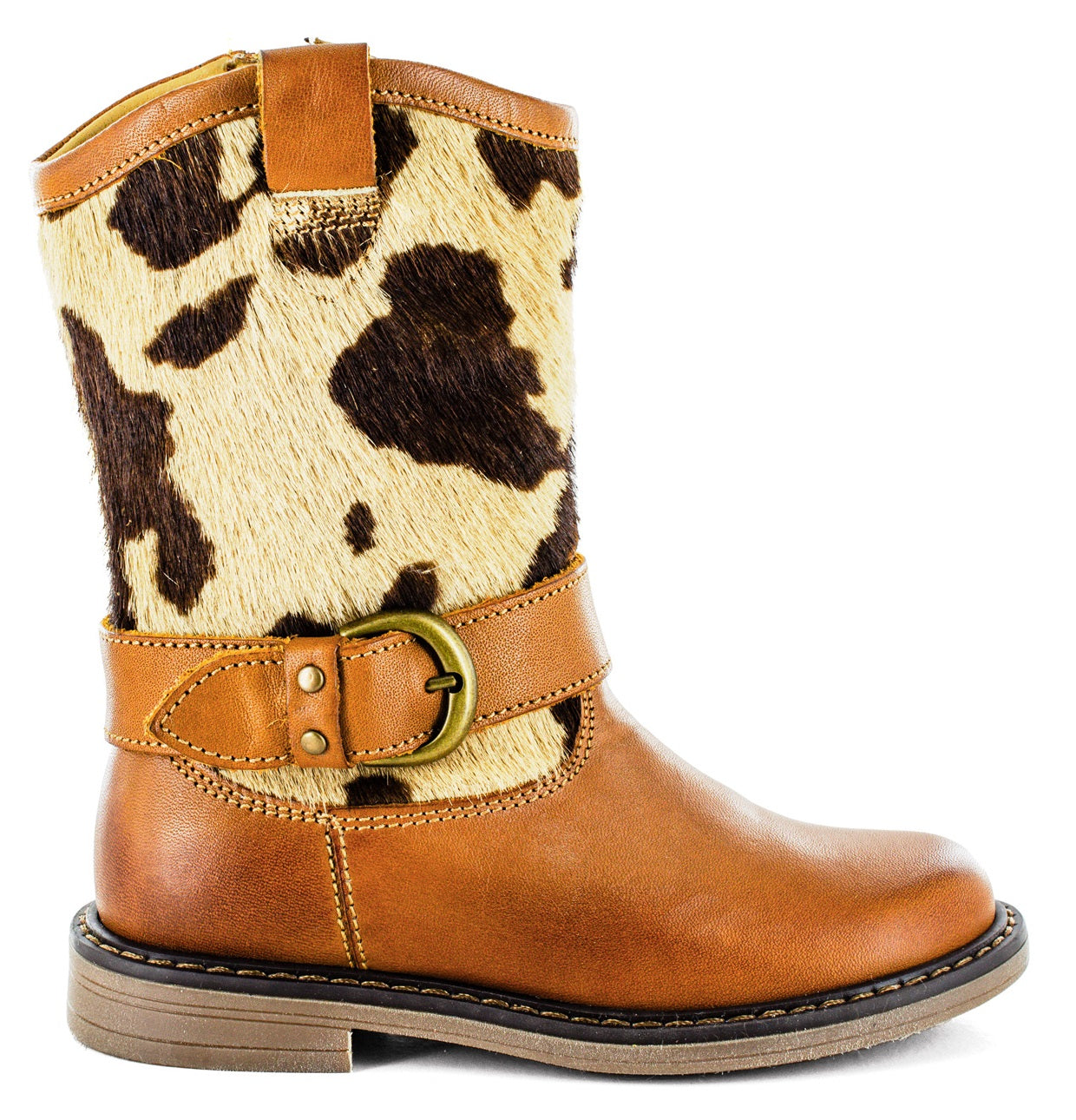 Stones & Bones Laars - Stones & Bones Kinderschoenen - Koe | Fader Calf Pony Cuio 5395