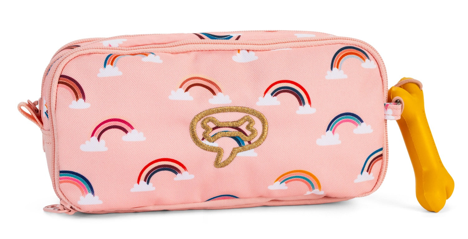 Stones & Bones Pennenzak - Stones & Bones Accessoires - Roze | Lily Rainbows Blossom