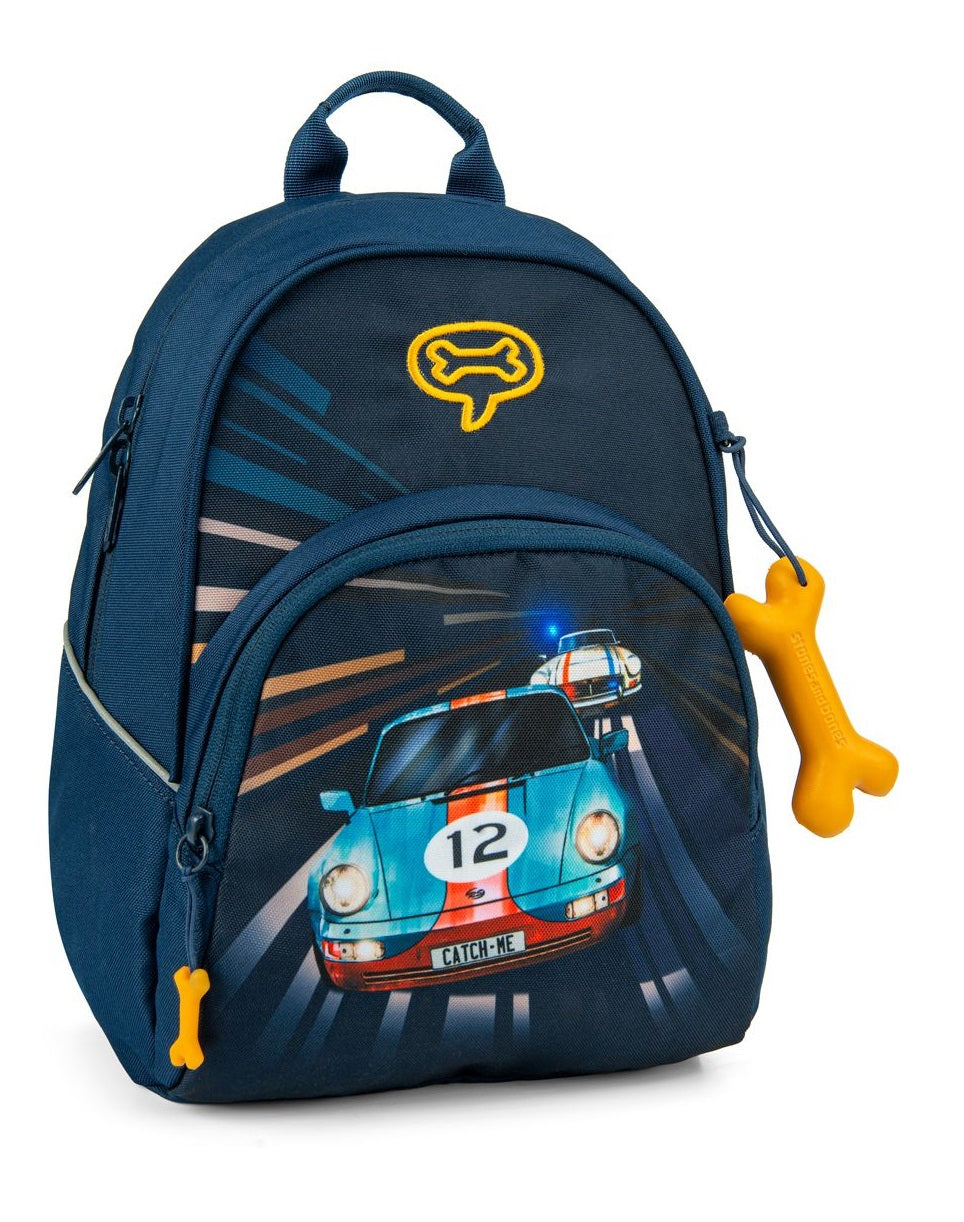 Stones & Bones Rugzak Groot - Stones & Bones Accessoires - Blauw | Laurel 2,0 Porsche Pursuit Indigo