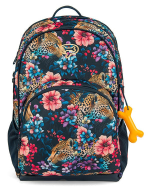 Stones & Bones rugzak - Stones & Bones Accessoires - Blauw | 18664 Aspen 3.0 Floral Ambush