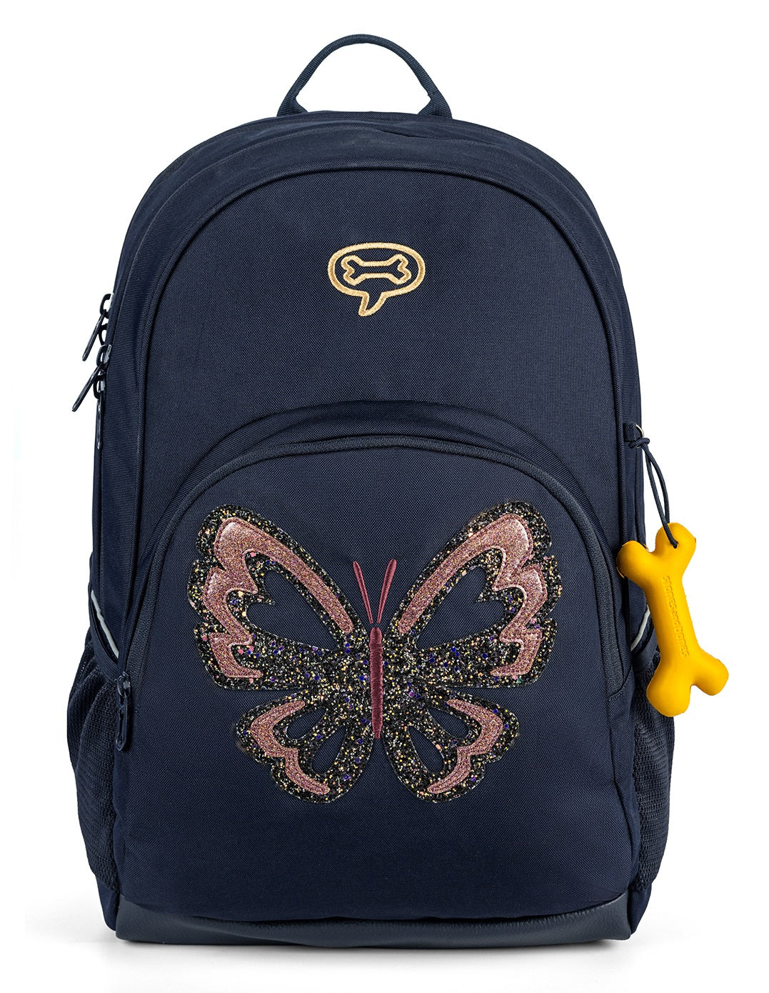 Stones & Bones rugzak - Stones & Bones Accessoires - Blauw | 18664 Aspen 3.0 Glitter Butterfly