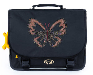 Stones & Bones rugzak - Stones & Bones Accessoires - Blauw | 23086 Lily Glitter Butterfly