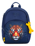 Stones & Bones rugzak - Stones & Bones Accessoires - Blauw | 23183 Laurel 2.0 Tiger Facet