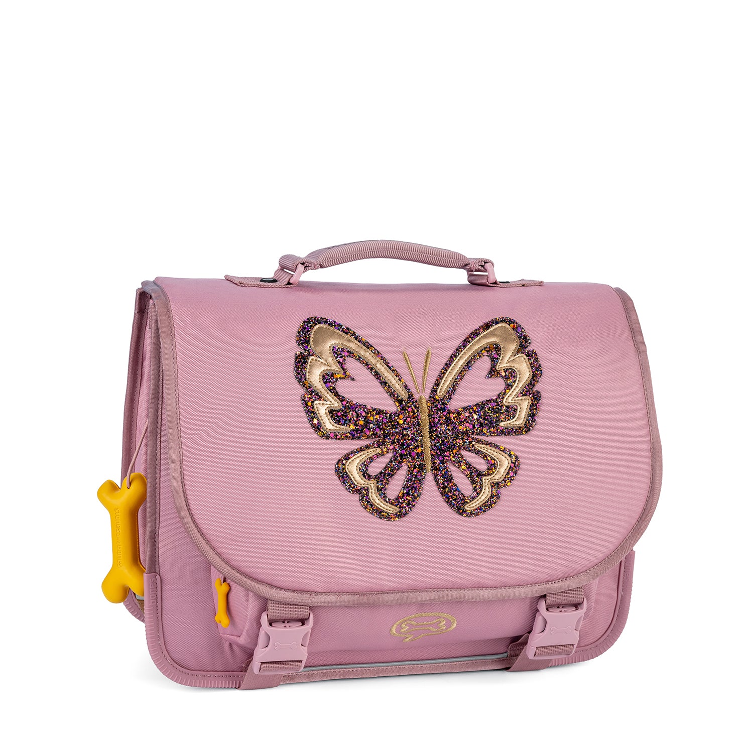 Stones & Bones rugzak - Stones & Bones Accessoires - Lila | 23086 Lily Glitter Butterfly