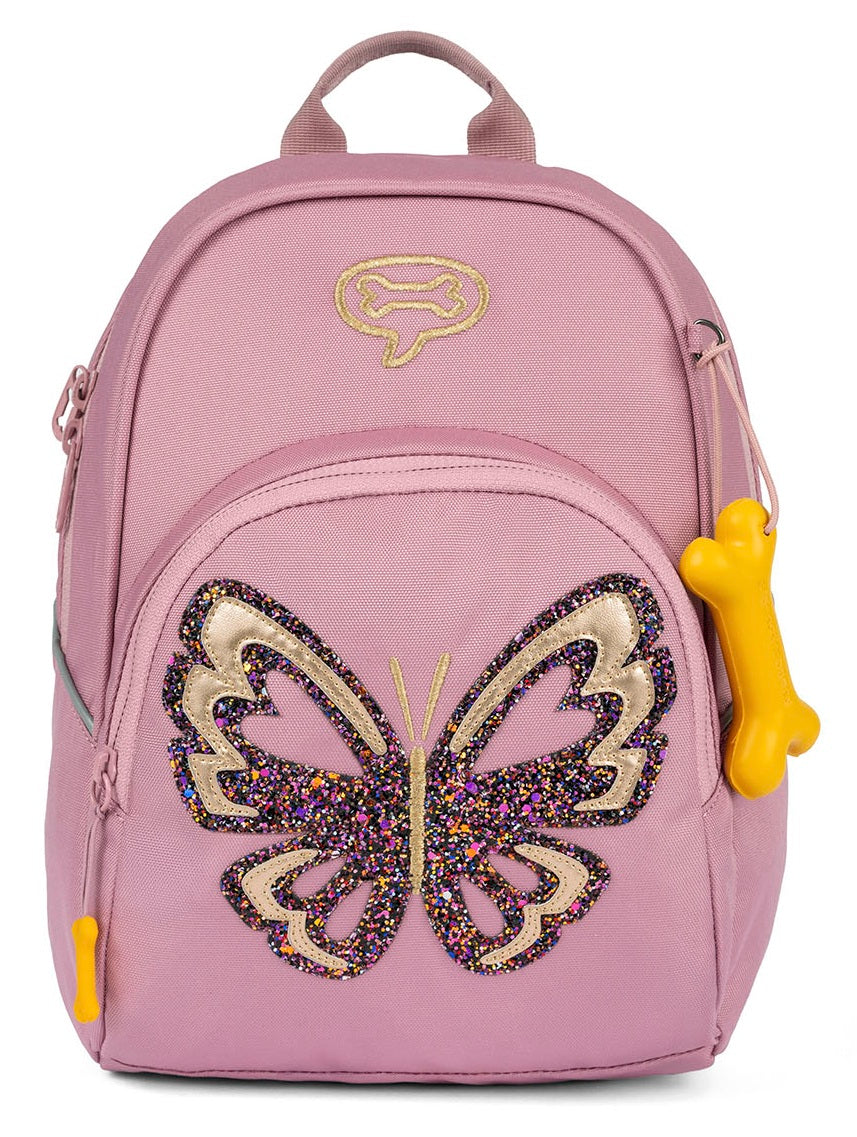 Stones & Bones rugzak - Stones & Bones Accessoires - Lila | 23193 Laurel 2.0 Glitter Butterfly