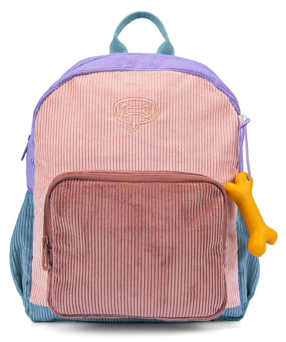 Stones & Bones Rugzak - Stones & Bones Accessoires - Roze | 11403 Ash Corduroy Lavender