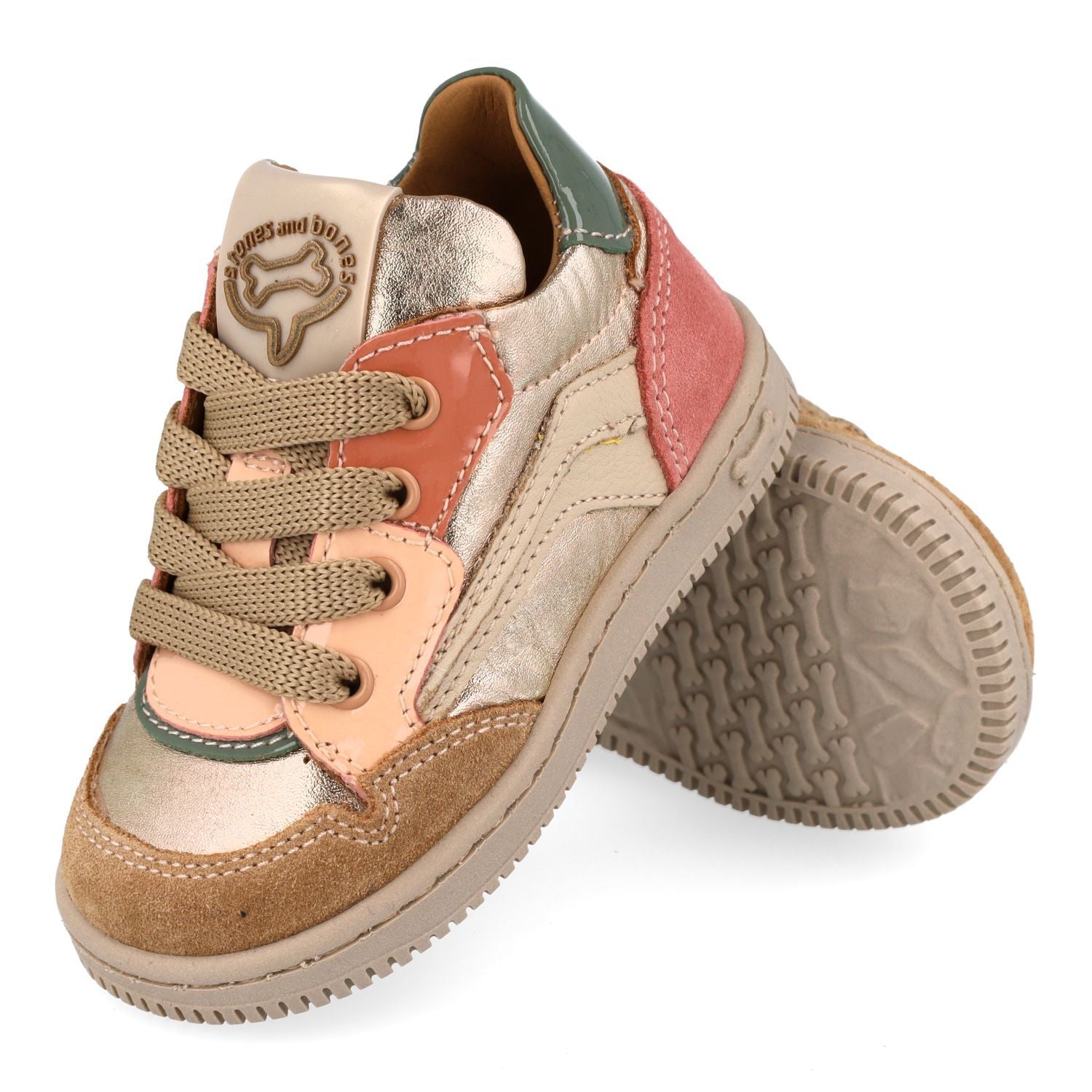 Stones & Bones Sneaker - Stones & Bones Kinderschoenen - Beige | Need