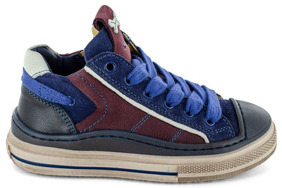Stones & Bones Sneaker - Stones & Bones Kinderschoenen - Blauw | Lynco 5501