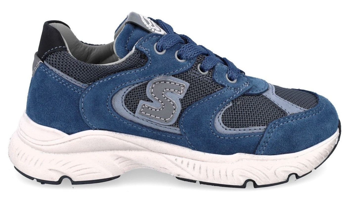 Stones & Bones Sneaker - Stones & Bones Kinderschoenen - Blauw | Pepin NB