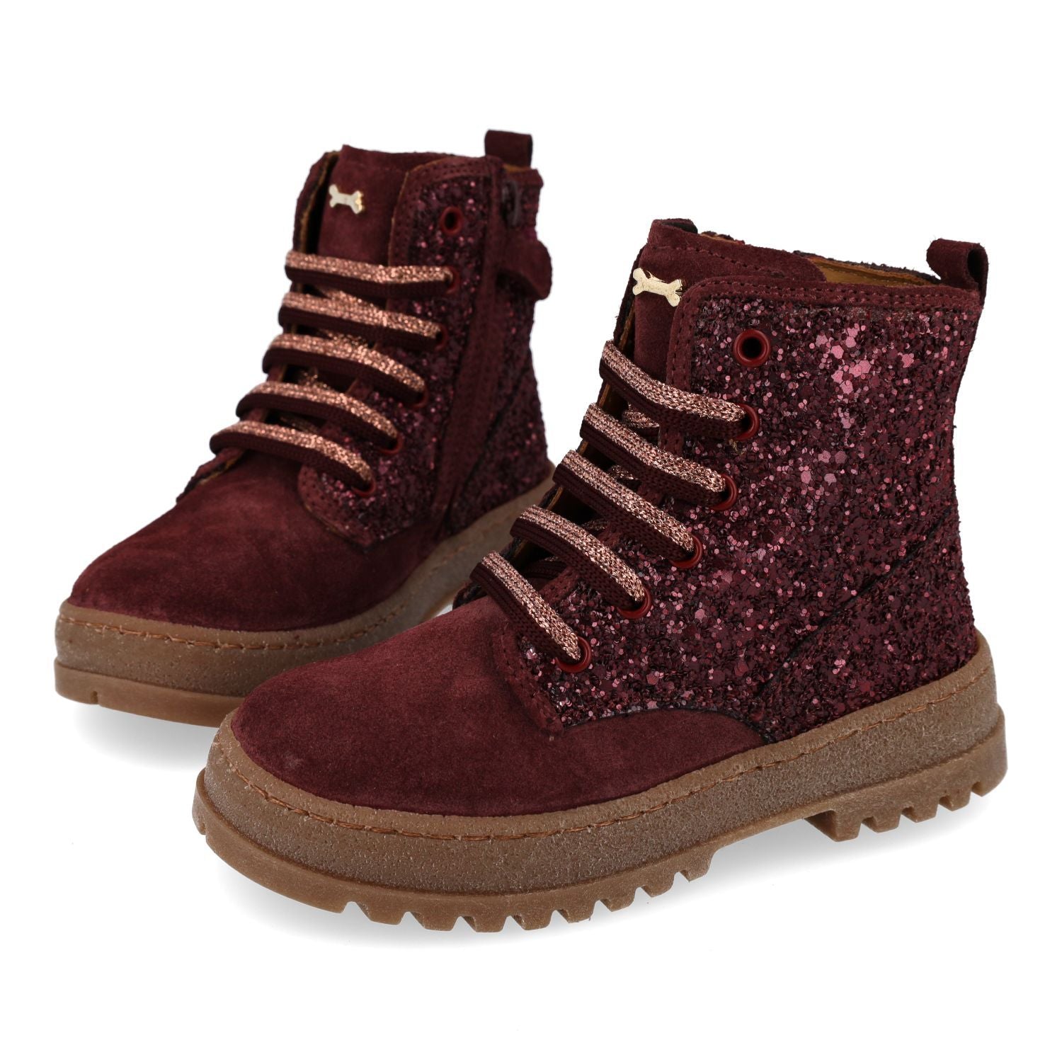 Stones & Bones Sneaker - Stones & Bones Kinderschoenen - Bordaux | Blesa