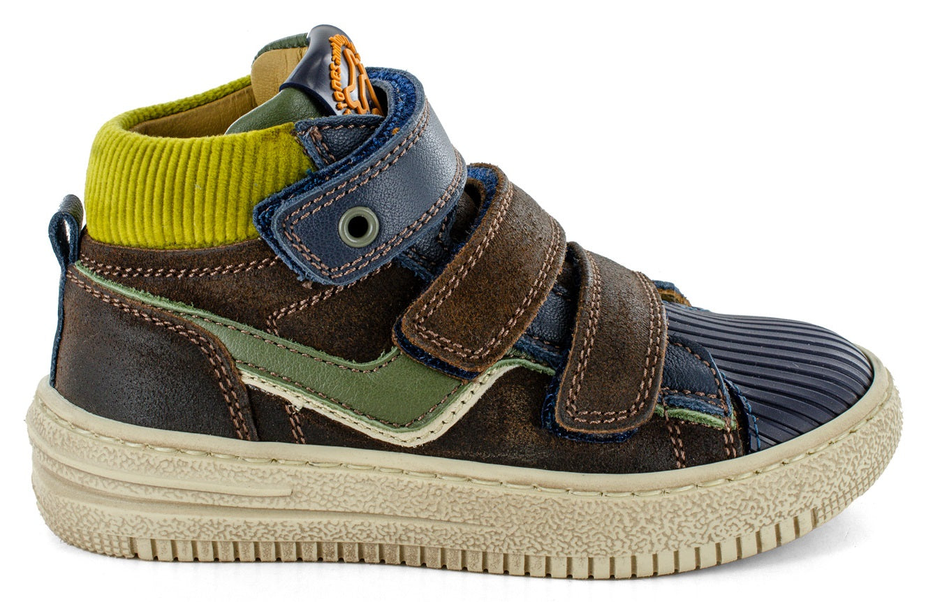 Stones & Bones Sneaker - Stones & Bones Kinderschoenen - Bruin | Munch 5273 Calf