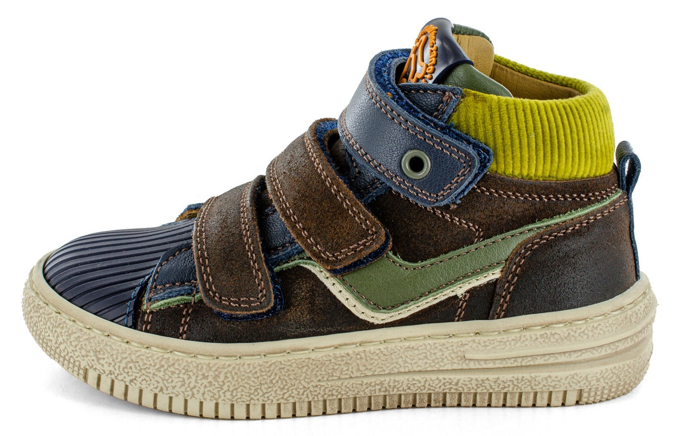 Stones & Bones Sneaker - Stones & Bones Kinderschoenen - Bruin | Munch 5273 Calf