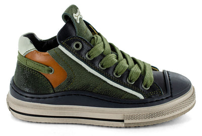 Stones & Bones Sneaker - Stones & Bones Kinderschoenen - Groen | Lynco 5501