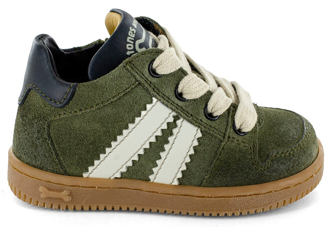 Stones & Bones Sneaker - Stones & Bones Kinderschoenen - Groen | Naif