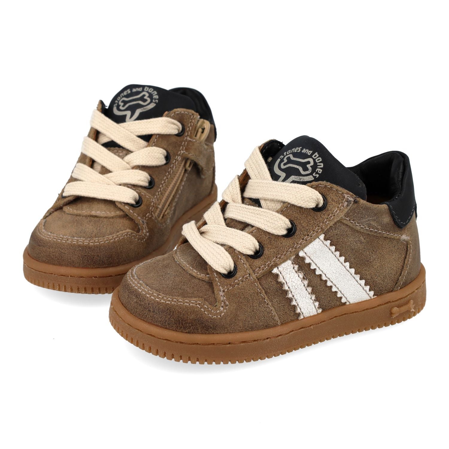 Stones & Bones Sneaker - Stones & Bones Kinderschoenen - Groen | Naif