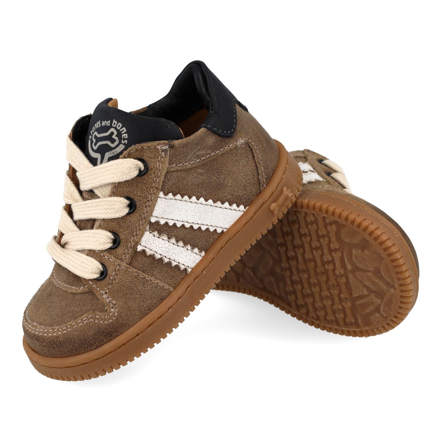 Stones & Bones Sneaker - Stones & Bones Kinderschoenen - Groen | Naif
