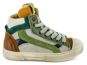 Stones & Bones Sneaker - Stones & Bones Kinderschoenen - Groen | Rocky