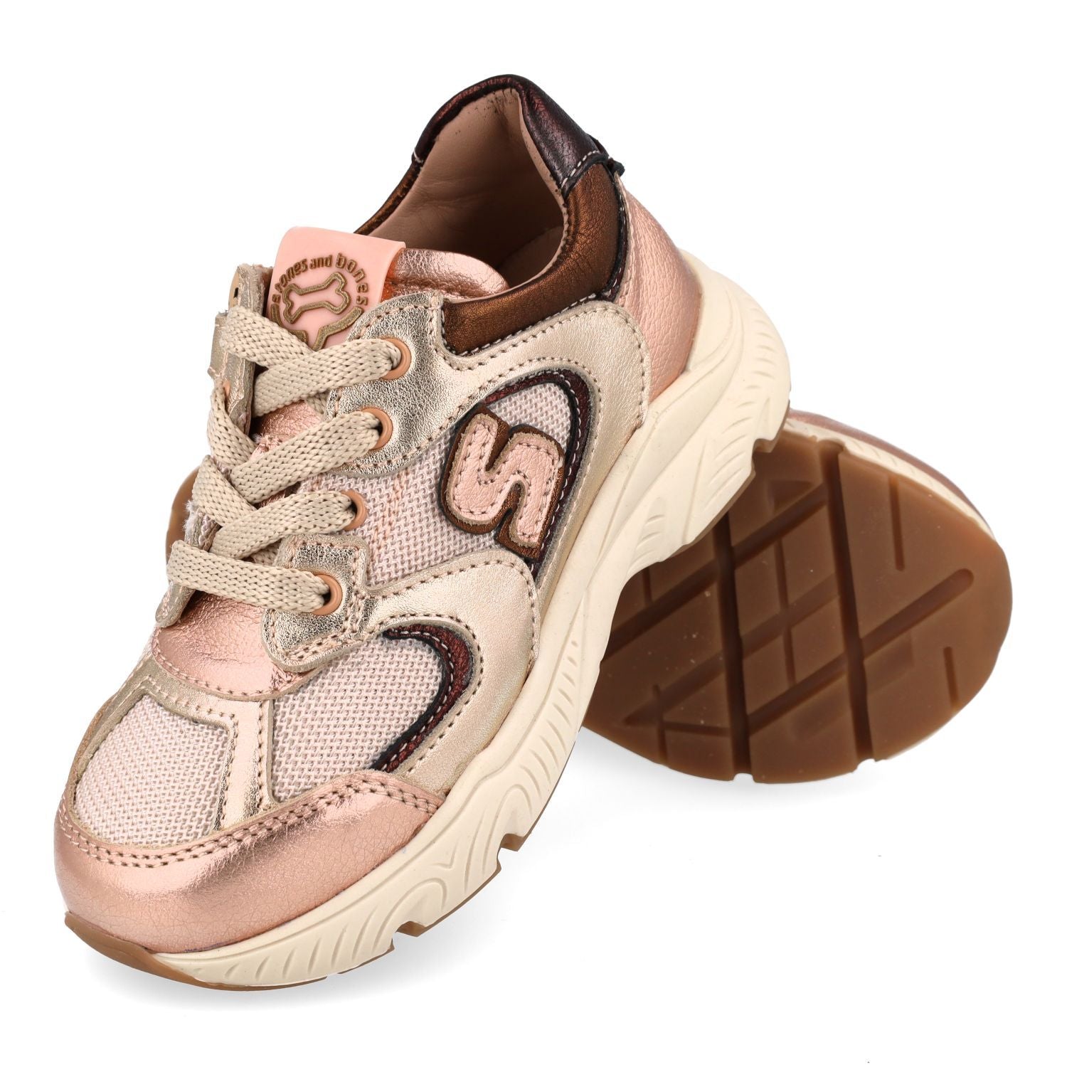 Stones & Bones Sneaker - Stones & Bones Kinderschoenen - Roze | Pepin NB