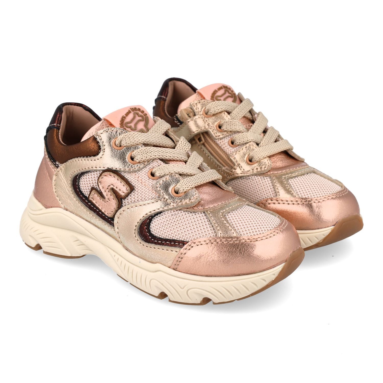 Stones & Bones Sneaker - Stones & Bones Kinderschoenen - Roze | Pepin NB