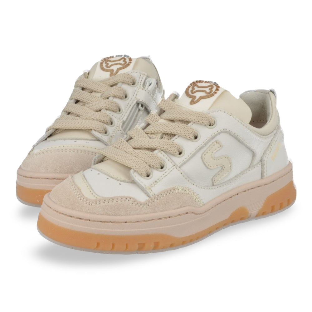 Stones & Bones Sneaker - Stones & Bones Kinderschoenen - Wit | Macan 5446