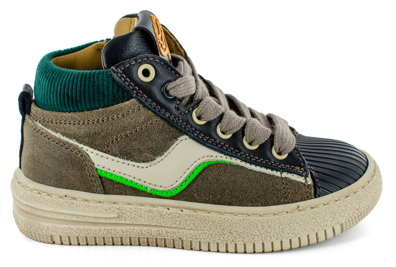 Stones & Bones Sneaker - Stones & Bones Kinderschoenen - Zwart | Mocie crs 5272