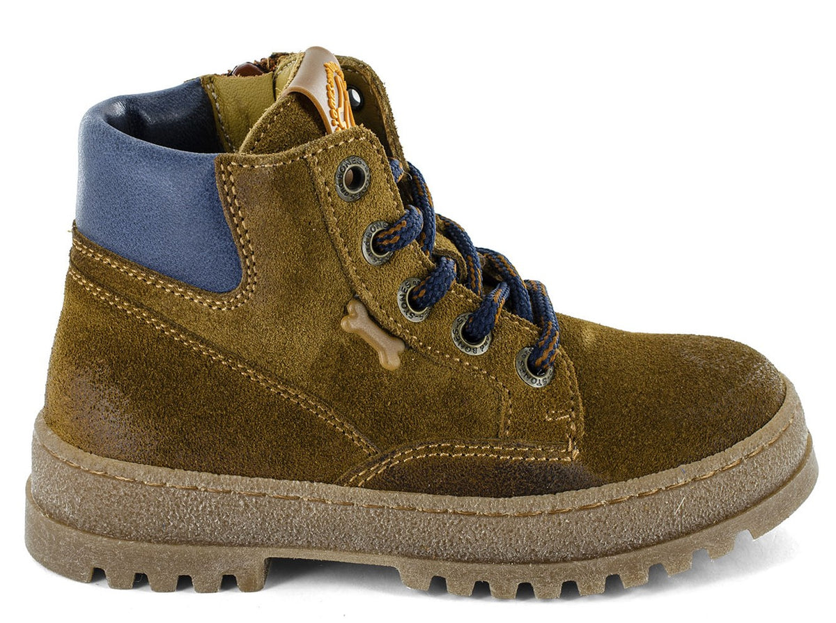 Stones & Bones Veterboot - Stones & Bones Kinderschoenen - Bruin | Boogey 5392
