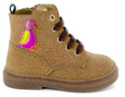 Stones & Bones Veterboot - Stones & Bones Kinderschoenen - Naturel | Pamy 5416 Glitter Camel
