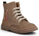 Stones & Bones Veterboot - Stones & Bones Kinderschoenen - Naturel | Pamy 5416 Glitter Camel