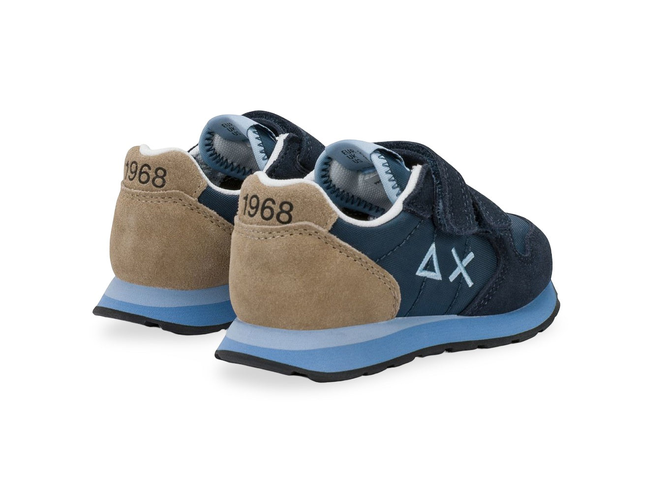 Sun '68 Sneaker - Sun '68 Kinderschoenen - Blauw | Boy's Tom Solid Baby Z36301B