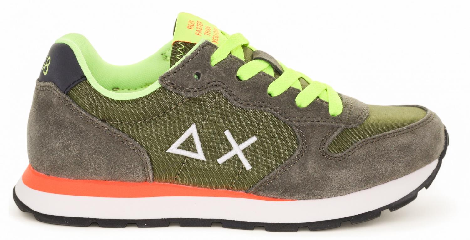 Sun '68 Sneaker - Sun '68 Kinderschoenen - Groen | Boy's Tom Fluo