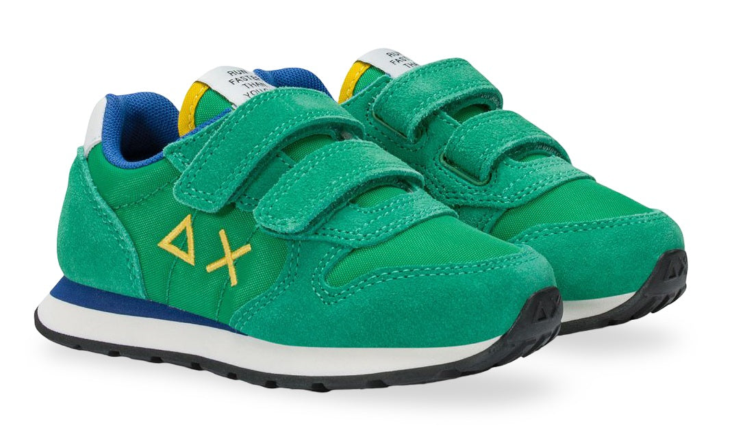 Sun '68 Sneaker - Sun '68 Kinderschoenen - Groen | Boy's Tom Solid Baby Z36301B