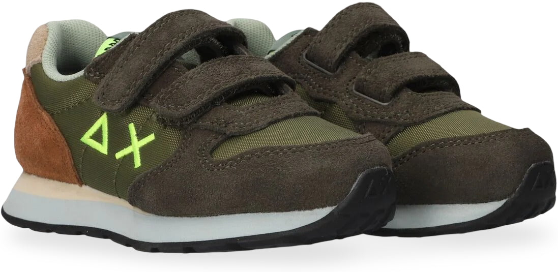 Sun '68 Sneaker - Sun '68 Kinderschoenen - Groen | Boy's Tom Solid Baby Z36301B