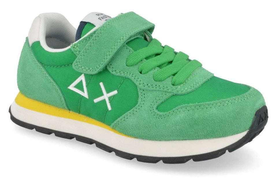 Sun '68 Sneaker - Sun '68 Kinderschoenen - Groen | Boy's Tom Solid
