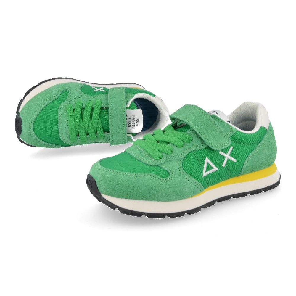 Sun '68 Sneaker - Sun '68 Kinderschoenen - Groen | Boy's Tom Solid
