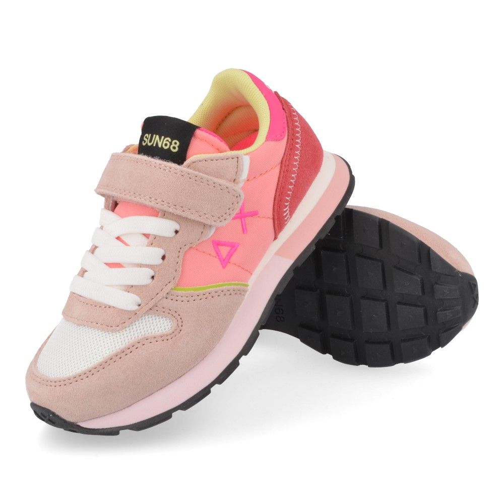 Sun '68 Sneaker - Sun '68 Kinderschoenen - Roze | Girls Color Explosion Porcelana KK