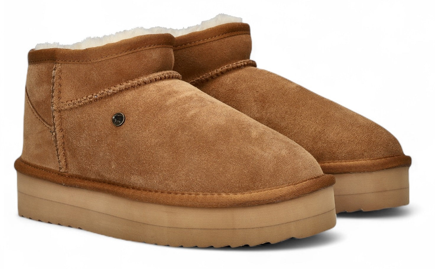 Warmbat Boot - Warmbat Damesschoenen | Durack Women Suede Boot Plateau