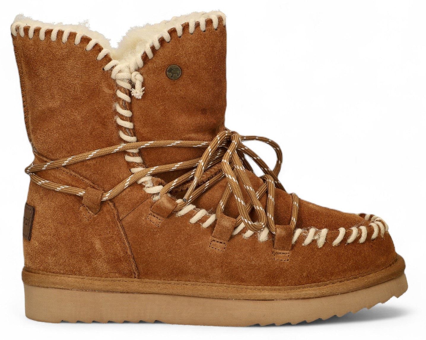 Warmbat Boot - Warmbat Damesschoenen | Waturra Women Suede lace boot