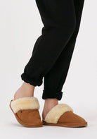 Warmbat Slide - Warmbat Damesschoenen - Cognac | Flurry