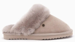 Warmbat Slide - Warmbat Damesschoenen - Taupe | Flurry