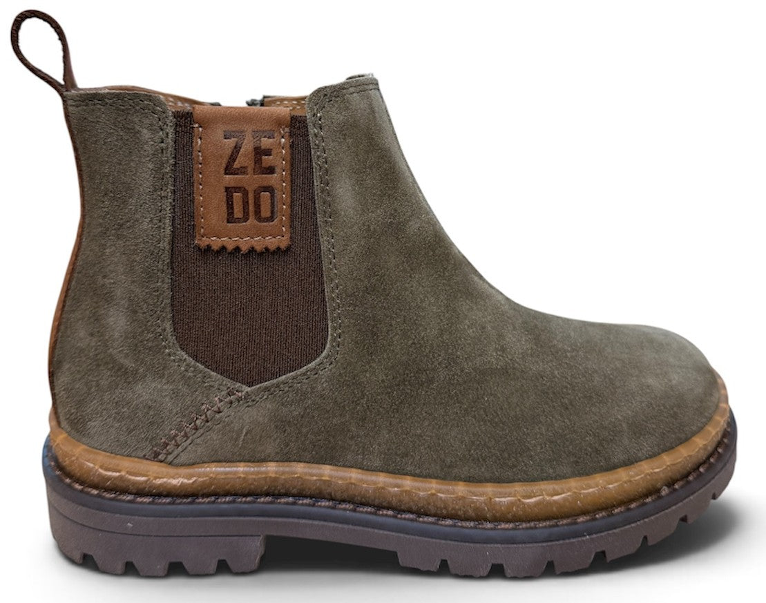 Zecchino D'Oro Laarsje - Zecchino D'oro Kinderschoenen - Groen | ZD P10 EL