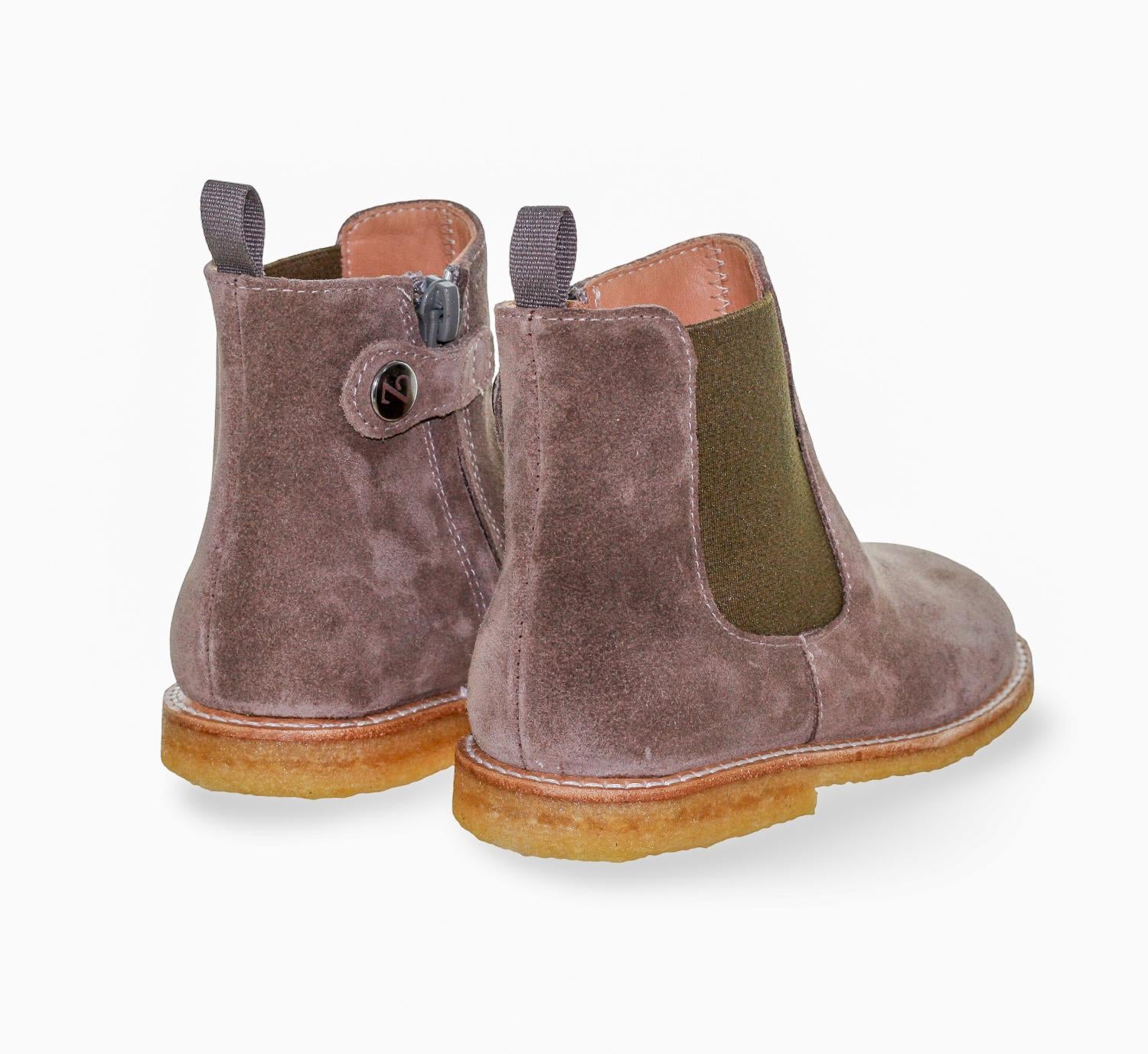 Zecchino D'Oro Laarsje - Zecchino D'oro Kinderschoenen - Taupe | N06-0640